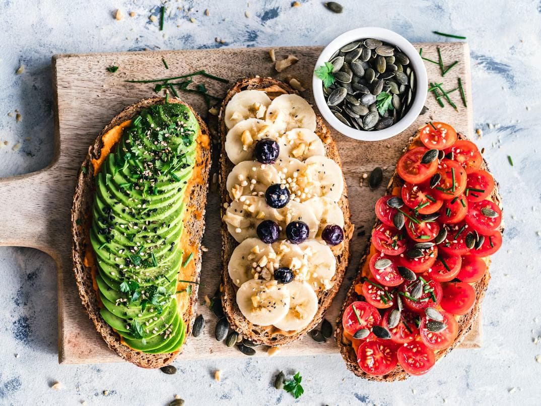 Naturally gluten-free whole foods including vegetables, rice, quinoa and legumes