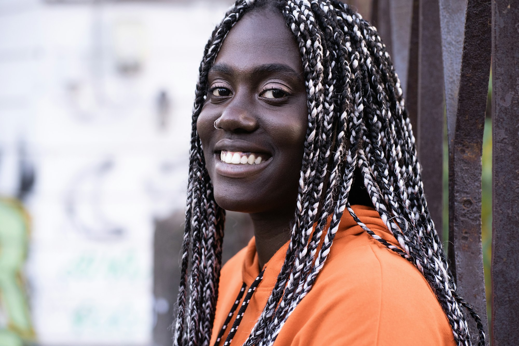 Headshot of a young adult woman of African ethnicity